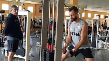 Националите започнаха с фитнес в Пловдив