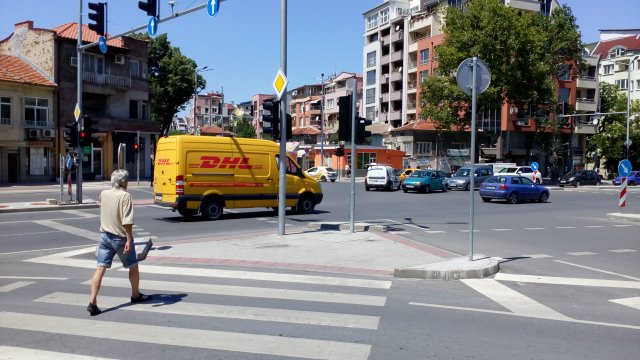 Източното платно на бул. 