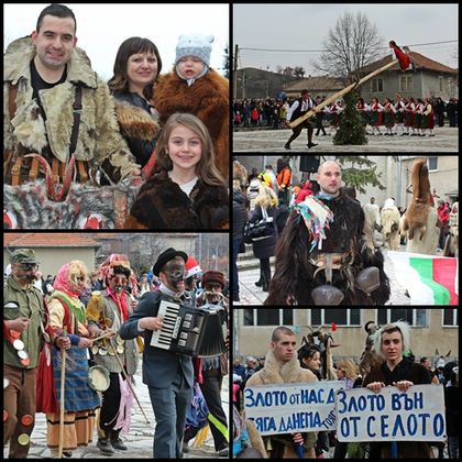 В деня за прошка джумали гониха злите сили в Бъта, Елшица и Попинци (ВИДЕО)