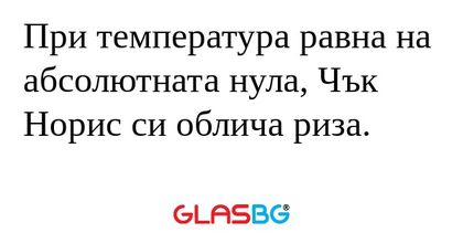 При температура равна на абсолютната...