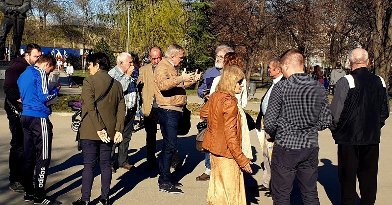 София: Представители на ръководството на ПП АБВ се срещнаха с граждани на район „Подуяне“