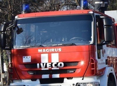 Пожар в цех за пелети в благоевградско село