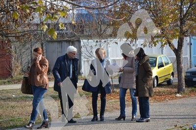 Мая Манолова пристигна току-що в центъра за настаняване в Харманли