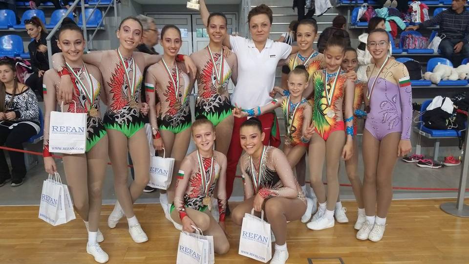 Българите с най-много медали на турнира по спортна аеробика "PLOVDIV CUP"! REFAN награди 120 призьори (СНИМКИ)
