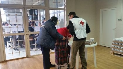 И в Северен започна раздаването на хранителни помощи