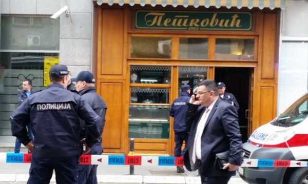 Мъж се самовзриви в сладкарница в Белград