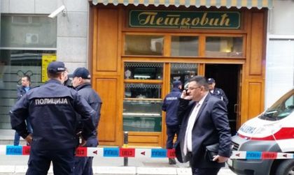 Мъж се самовзриви в сладкарница в Белград