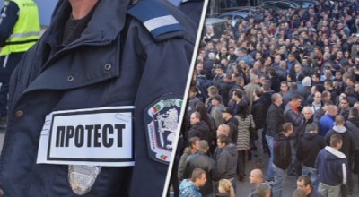 Пловдивски полицаи на протест заради пари и отпуски