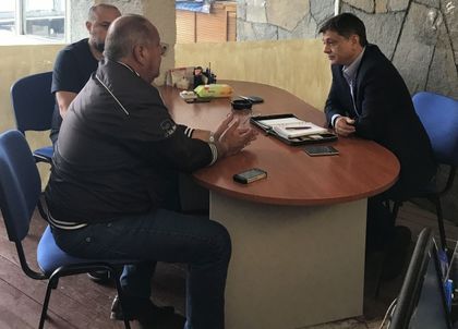 Народният представител от ГЕРБ генерал Константин Попов се срещна с кметове на села от община Хисаря