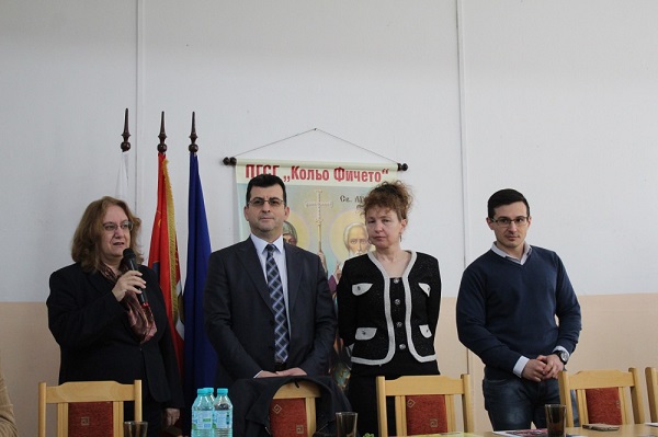 Ямбол: Заместник-кметът Илиана Бицова поздрави учениците в гимназия „Кольо Фичето“, включена в Програмата за училища-посланици на Европейския парламент