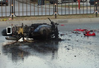 Мотоциклетист уби жена на километри от Пловдив