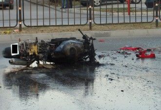 Мотоциклетист уби жена на километри от Пловдив