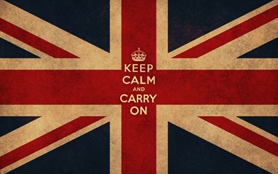 Наддават от 21 000 паунда за плакат "Keep calm and carry on"