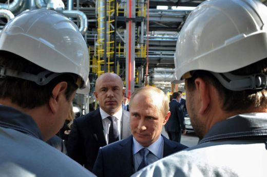 Владимир Путин привика шефовете на руските петролни компании