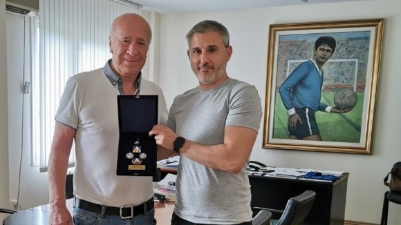 Левски почете Кирил Ивков с плакет