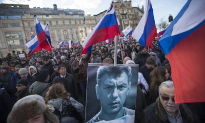 В Москва започна шествие в памет на Борис Немцов