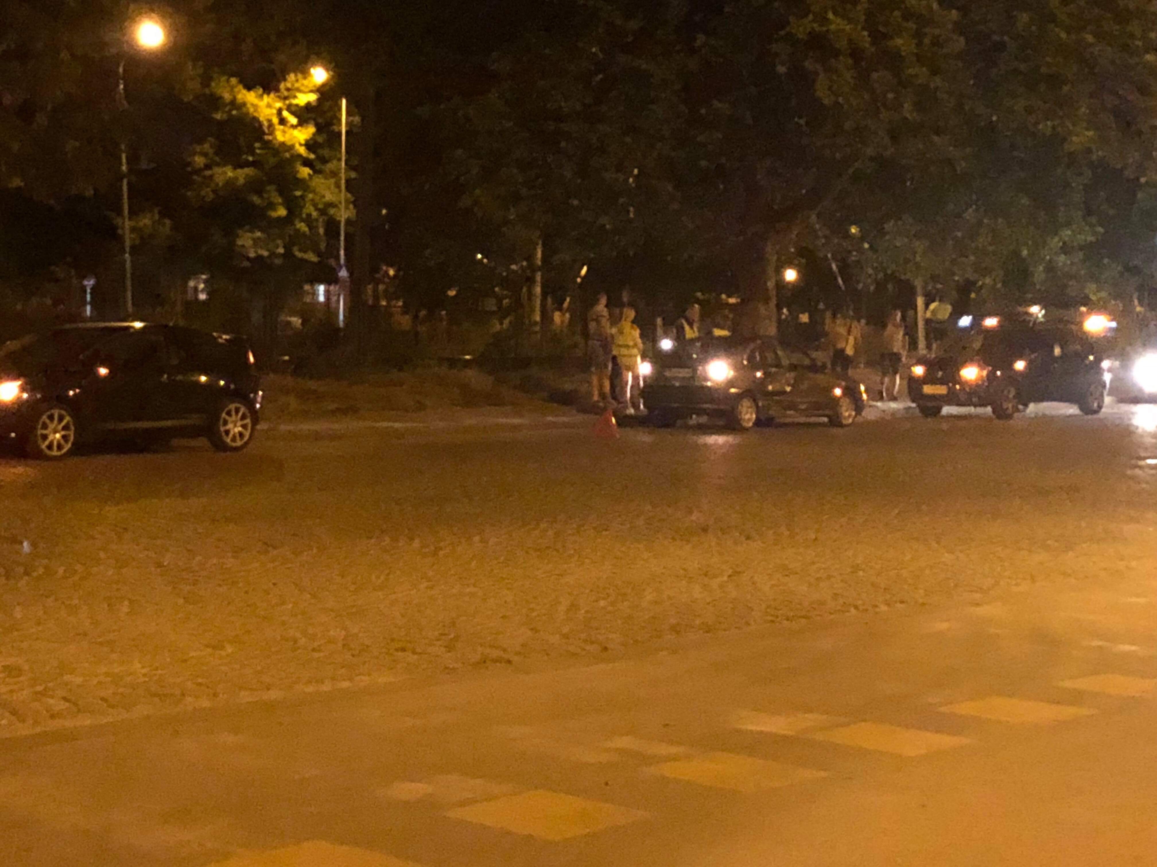 Две коли и джип се помляха до прелез в Пловдив СНИМКА