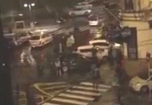 Нов екшън и зверски бой преди мач в Шампионската лига (ВИДЕО)