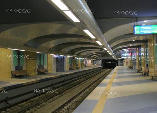София: Част от тавана на метростанция „Западен парк“ падна на перона