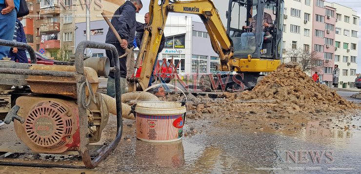 Спират водата на 4 квартала в Хасково