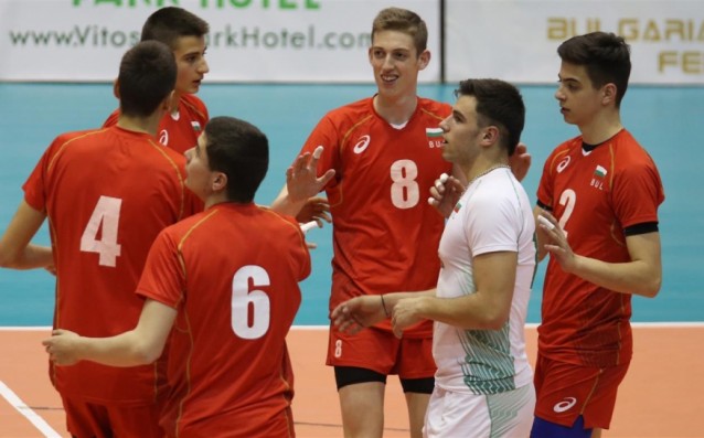 България U17 се класира за Евроволей 2017 без загубен гейм