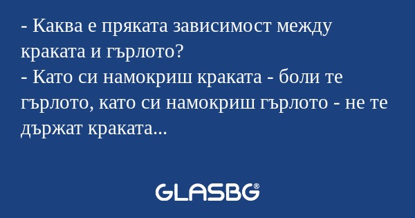 Каква е пряката зависимост между...