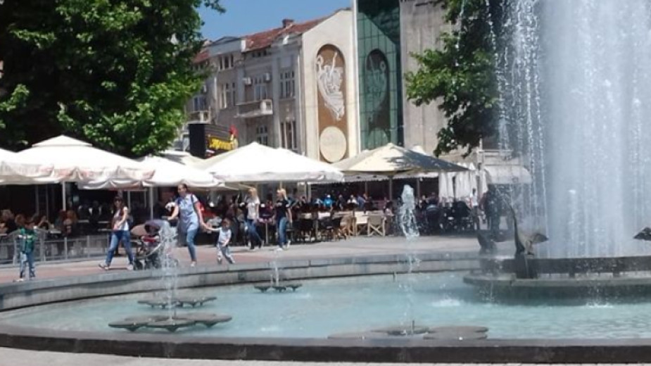 Усещане за лято в Пловдив