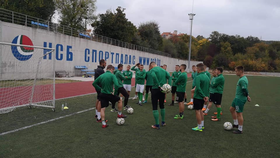 Берое U19 тренира във Варна ден преди мача срещу Черно море