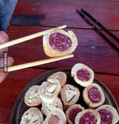 Сръбско суши! СНИМКА
