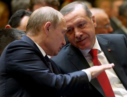 Ердоган на среща с Путин в Санкт Петербург