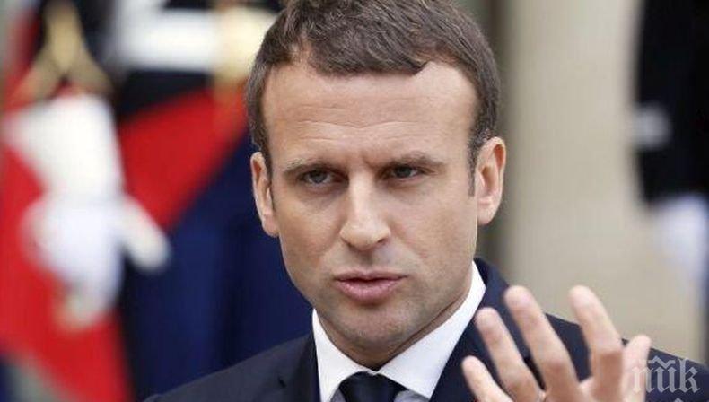 Президентът на Франция стартира двудневна държавна визита в Дания