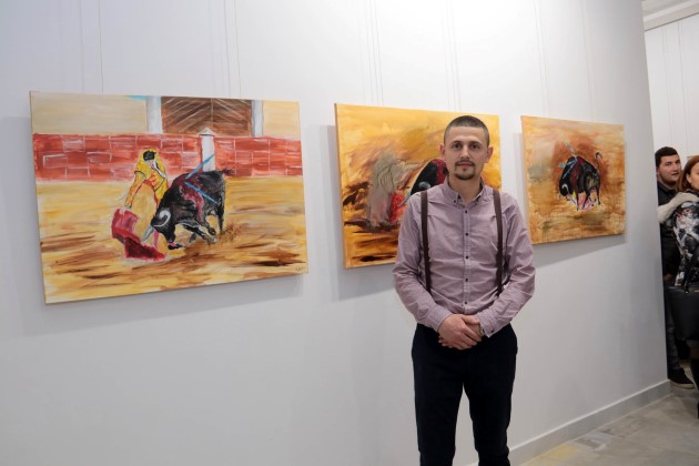Велико Търново: В града беше представена дебютната изложба на художника Любомир Йорданов