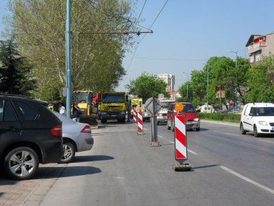 Ограничения в центъра заради протеста на таксиджиите