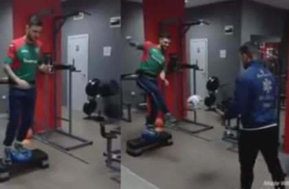 Гаджев тренира извънредно (ВИДЕО)