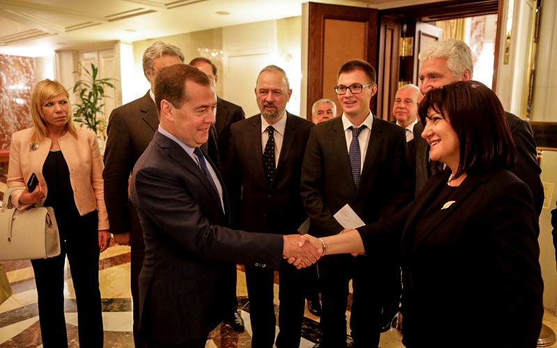 Председателят на Народното събрание Цвета Караянчева: „Балкански поток“ ще гарантира стратегическата роля на България на европейската газова карта