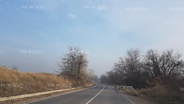Габрово: Движението по пътя Габрово – Стоманеците се осъществява с повишено внимание поради пропаднал участък