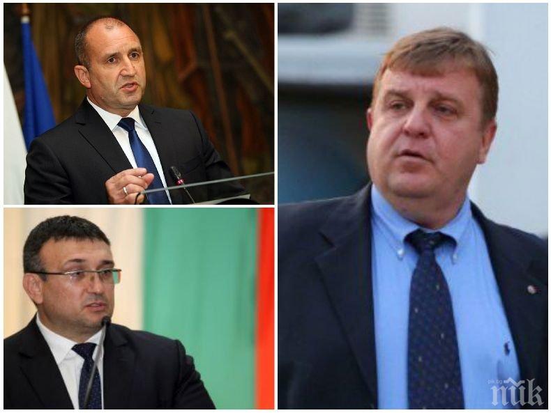 Каракачанов скочи срещу Радев: МВР не е нито хор 