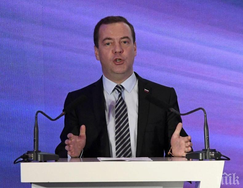 Руският премиер Медведев избра 