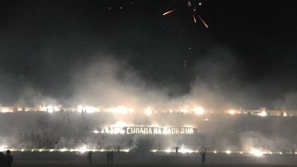 Трибуна Изток пламна като на дерби в чест на 104-ата годишнина на Ботев и "Кауза Колежа" (ВИДЕО)