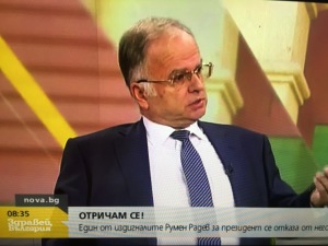 Отреклият се от президента Радев русофил Чуков се оплете в оправдателен режим за мотивите си