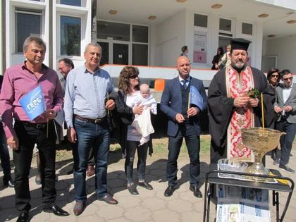 Предприемачи ГЕРБ изградиха нова чешма в Пловдив