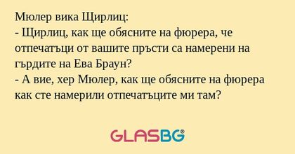 Мюлер вика Щирлиц: - Щирлиц, как...