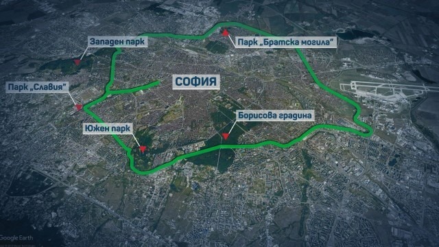 Зелено околовръстно на София: 32 км стари жп линии стават паркове