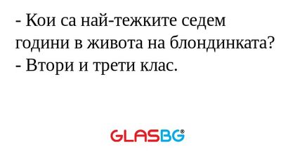 Кои са най-тежките седем години...