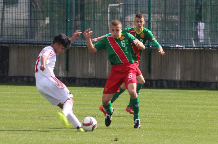 България загуби злощастно от Вестфалия в контрола при U16