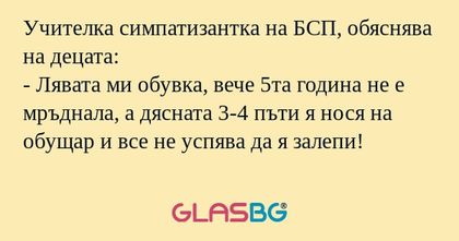 Учителка симпатизантка на БСП...