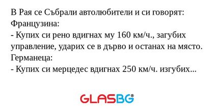В Рая се Събрали автолюбители и...