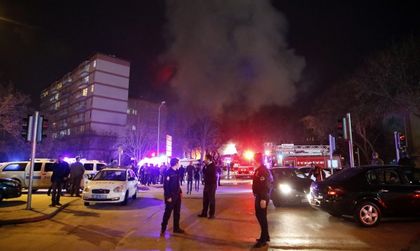 Камера улови момента на взрива в Анкара