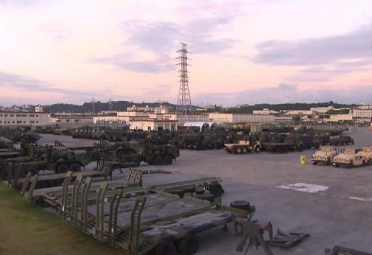 Взрив в американска военна база в Япония