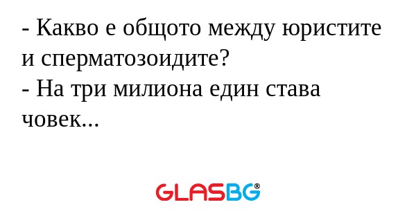 Какво е общото между юристите...